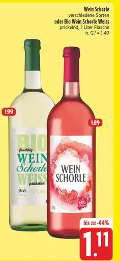 E-Center Wein schorle Angebot