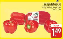 E-Center Gut & günstig paprika rot Angebot