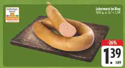 E-Center Leberwurst im ring Angebot