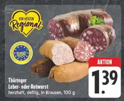 E-Center Leberwurst Angebot