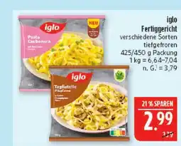 Marktkauf Iglo pasta carbonara Angebot
