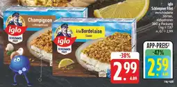 E-Center Iglo champignon mit knusperkruste Angebot