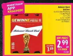 Marktkauf Anheuser-busch bud beer Angebot