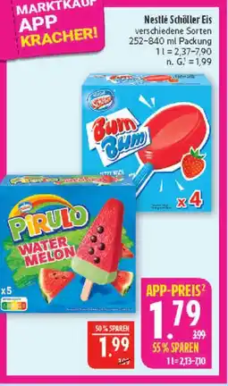 Marktkauf Nestlé schöller bum bum Angebot