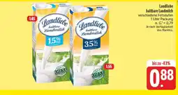 E-Center Landliebe haltbare landmilch Angebot