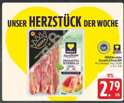 E-Center Edeka herzstücke prosciutto di parma dop Angebot