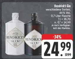 E-Center Hendrick's gin Angebot