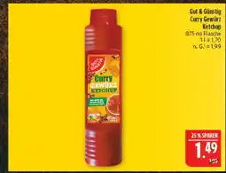 Marktkauf Gut & günstig curry gewürz ketchup Angebot