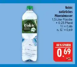 Marktkauf Volvic natürliches mineralwasser Angebot