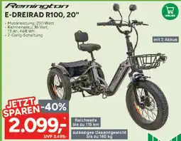 Marktkauf Remington e-dreirad r100 Angebot