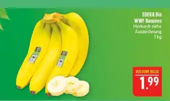 Marktkauf Edeka bio wwf bananen Angebot