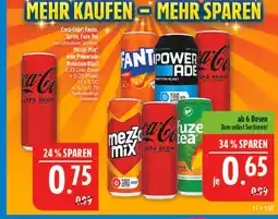 Marktkauf Coca-cola, fanta, sprite, fuze tea Angebot
