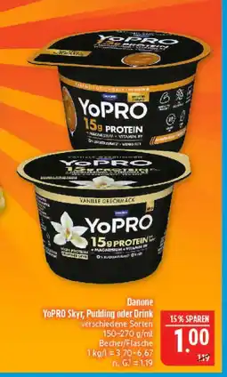 Marktkauf Danone yopro skyr Angebot