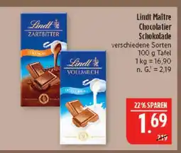 Marktkauf Lindt maître chocolatier schokolade Angebot