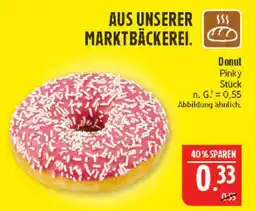Marktkauf Aus unserer marktbäckerei donut pinky Angebot