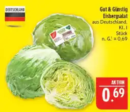 Marktkauf Gut & günstig eisbergsalat Angebot