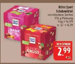 Marktkauf Ritter sport schokowürfel Angebot