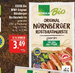 Marktkauf Edeka bio wwf original nürnberger rostbratwürste Angebot