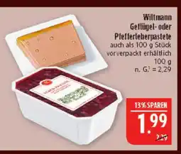 Marktkauf Wiltmann geflügelleberpaste Angebot