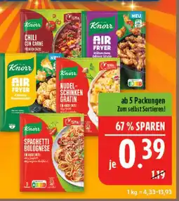 Marktkauf Knorr chili con carne Angebot