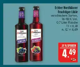 Marktkauf Echter nordhäuser fruchtiger likör Angebot