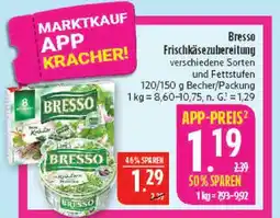 Marktkauf Bresso frischkäsezubereitung Angebot