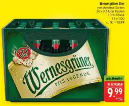 Marktkauf Wernesgrüner bier Angebot
