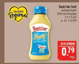 Marktkauf Bautz'ner senf mittelscharf Angebot
