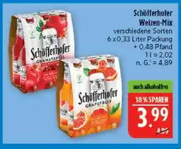 Marktkauf Schöfferhofer weizen-mix Angebot