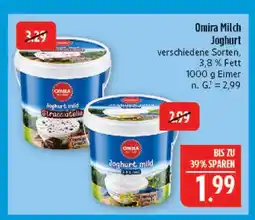 Marktkauf Omira milch joghurt Angebot