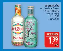 Marktkauf Arizona ice tea Angebot