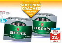 Netto Marken-Discount Beck's pils Angebot