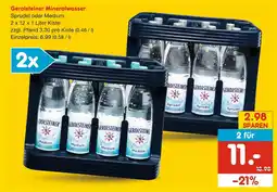 Netto Marken-Discount Gerolsteiner mineralwasser Angebot