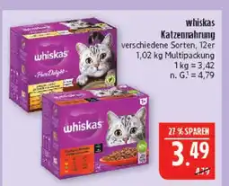 Marktkauf Whiskas katzennahrung Angebot