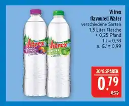 Marktkauf Vitrex flavoured water Angebot