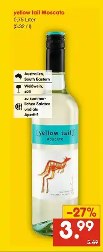 Netto Marken-Discount Yellow tail moscato Angebot
