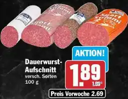 HIT Dauerwurst Aufschnitt Angebot