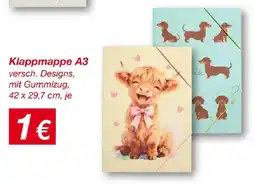 KiK Klappmappe A3 Angebot