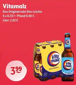 Getränke Hoffmann Vitamalz Das Original oder Das Leichte Angebot