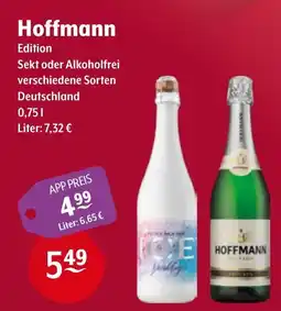 Getränke Hoffmann Hoffmann Edition Sekt oder Alkoholfrei Angebot