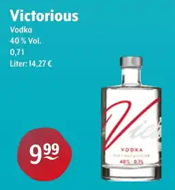 Getränke Hoffmann Victorious Vodka Angebot