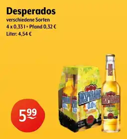 Getränke Hoffmann Desperados Angebot