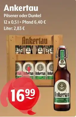 Getränke Hoffmann Ankertau Pilsener oder Dunkel Angebot