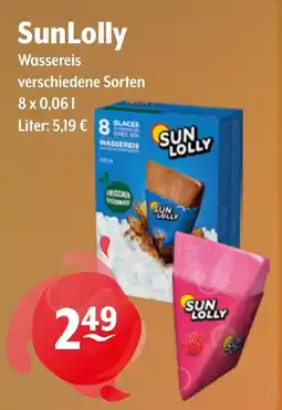 Getränke Hoffmann SunLolly Wassereis Angebot