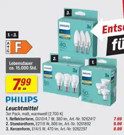 toom Baumarkt PHILIPS Leuchtmittel Angebot