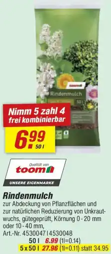 toom Baumarkt Rindenmulch Angebot
