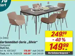 toom Baumarkt Gartenmöbel-Serie „,Silvie" Angebot