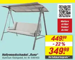 toom Baumarkt Hollywoodschaukel ,,Runa" Angebot