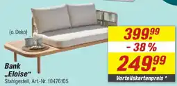 toom Baumarkt Bank „Eloise" Stahlgestell Angebot