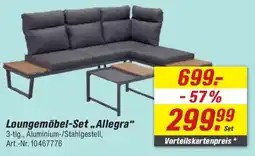 toom Baumarkt Loungemöbel-Set „Allegra" Angebot